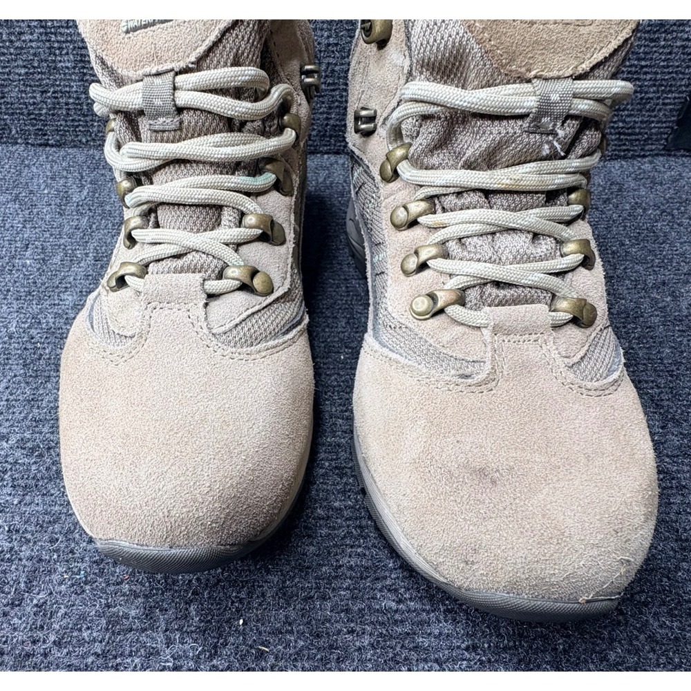 Hi-Tec Cliff Trail WP Womens Hiking Boots Taupe Grey Waterproof L277443 Size 6.5 - Picture 2 of 10